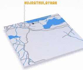 3d view of Ḩujrat Mulayḩah