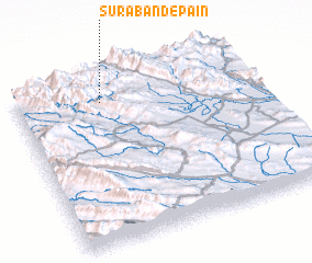 3d view of Sūrāband-e Pā\