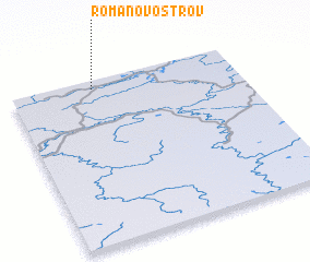 3d view of Romanov Ostrov