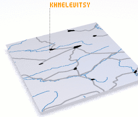 3d view of Khmelevitsy