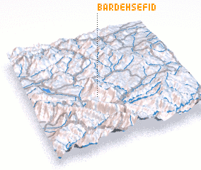 3d view of Bardeh Sefīd