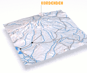 3d view of Kordeh deh