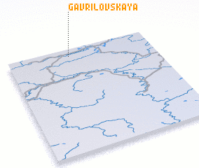 3d view of Gavrilovskaya