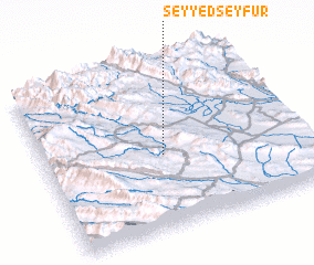 3d view of Seyyed Seyfūr