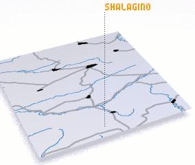 3d view of Shalagino
