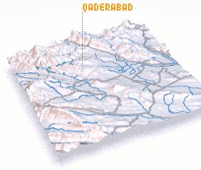 3d view of Qāderābād