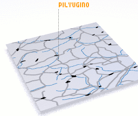 3d view of Pilyugino