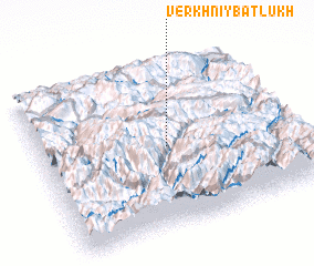 3d view of Verkhniy Batlukh