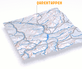 3d view of Qareh Tappeh