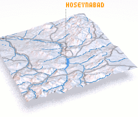 3d view of Ḩoseynābād