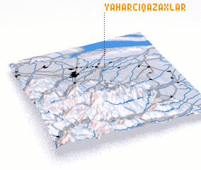 3d view of Yǝhǝrçi Qazaxlar