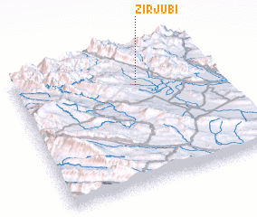 3d view of Zīrjūbī