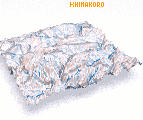 3d view of Khimakoro