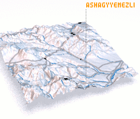 3d view of Ashagy Yemezli