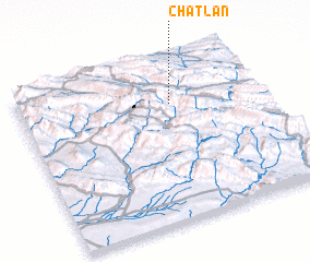 3d view of Chaţlān