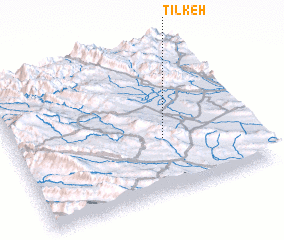 3d view of Tīlkeh