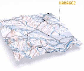 3d view of Karagëz