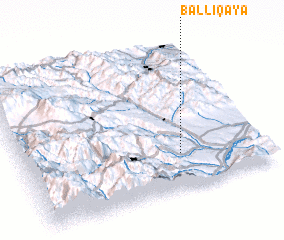 3d view of Ballıqaya