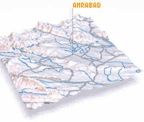 3d view of ‘Amrābād