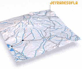 3d view of Jeyrān-e Soflá