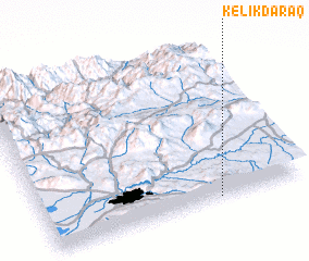 3d view of Kelīk Daraq