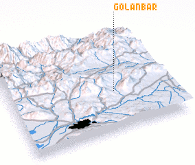 3d view of Gol ‘Anbar
