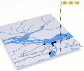 3d view of Tikhonino