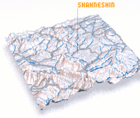 3d view of Shāhneshīn