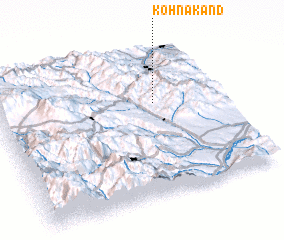 3d view of Köhnǝkǝnd