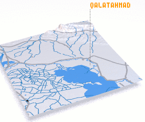 3d view of Qal‘at Aḩmad