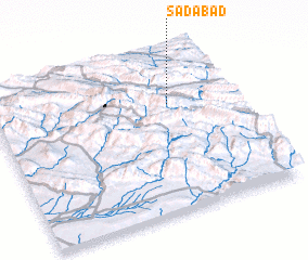 3d view of Sa‘dābād