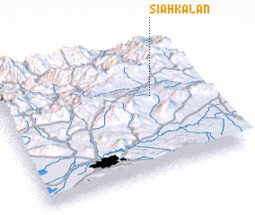 3d view of Sīāh Kalān