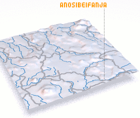 3d view of Anosibe-Ifanja