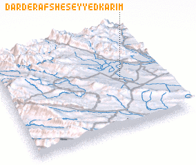 3d view of Dār Derafsh-e Seyyed Karīm