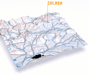 3d view of Z̧olmeh