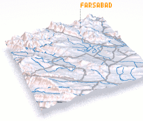 3d view of Fārsābād