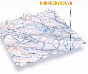 3d view of Kamareh-ye ‘Olyā