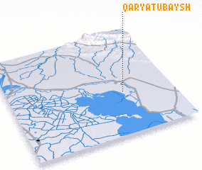 3d view of Qaryat ‘Ubaysh