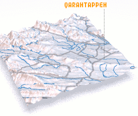 3d view of Qarah Tappeh