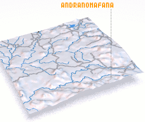 3d view of Andranomafana