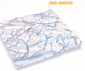 3d view of Shalah Kosh