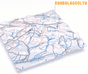 3d view of Rāh Balag-e‘Olyā