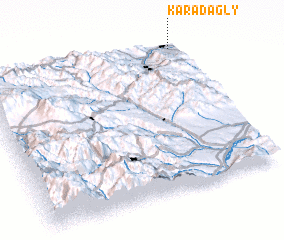 3d view of Karadagly