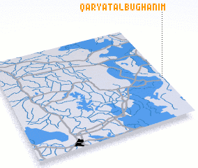 3d view of Qaryat Āl Bū Ghānim