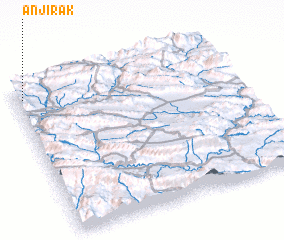 3d view of Anjīrak