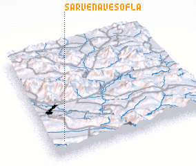 3d view of Sarv-e Nāv-e Soflá