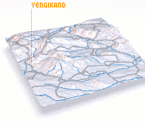 3d view of Yengī Kand