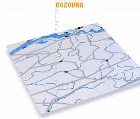3d view of Rozovka