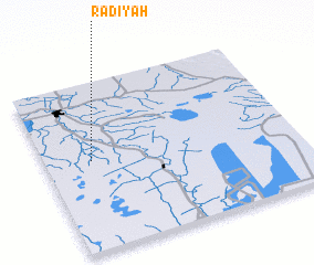 3d view of Rāḑīyah