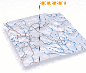 3d view of Ambalamanna